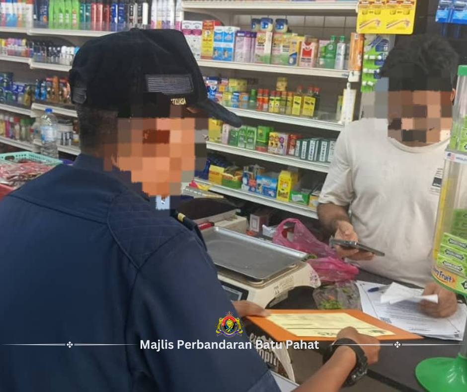 峇市议会取缔外籍商贩 开出11罚单3警告通知