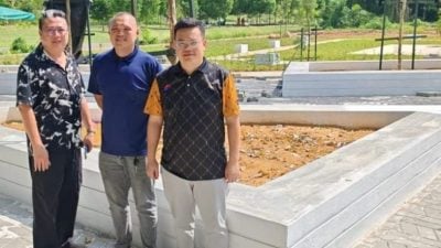 峇龙华休闲公园步道存隐患   承包商将改善台阶问题