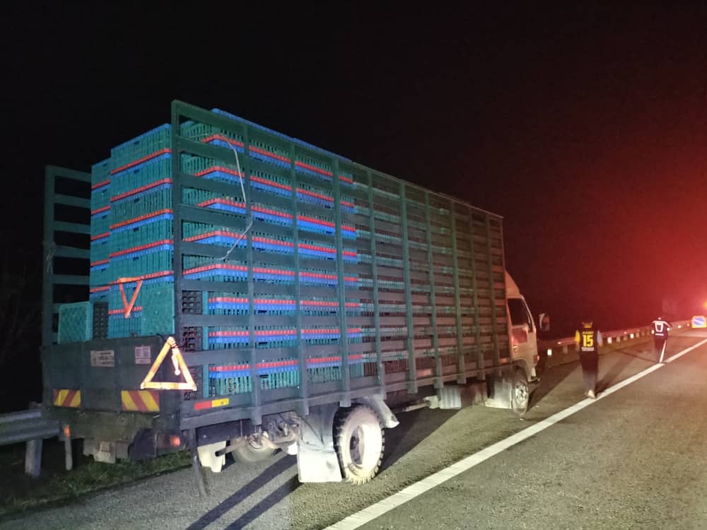 （已签发）柔：撞停紧急车道罗里后撞汽车  骑士当场毙命