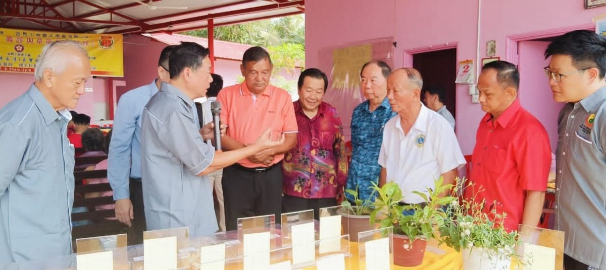 昔中医药业公会跨州义诊   金马士人热烈回响