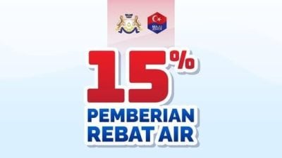 柔佛河遭污染影响29万用户  大臣宣布10月水费享15%回扣