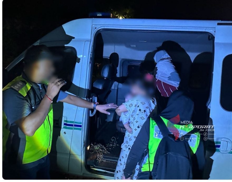 （已签发）柔：柔移民局突击楼房   逮捕74非法入境者