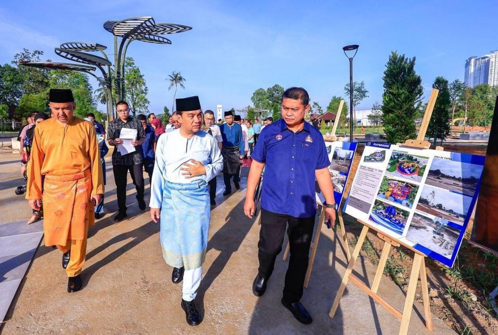 金海湾公共公园明年2月竣工 新山添新旅游景点