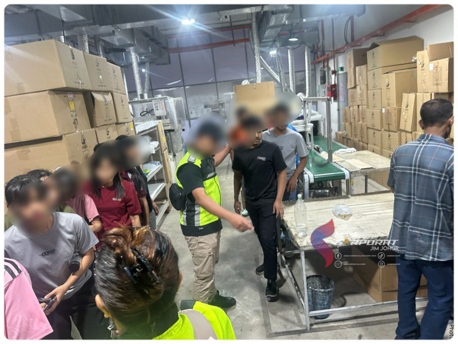 潜伏侦查后突袭 柔移民局士乃工厂逮123非法外劳