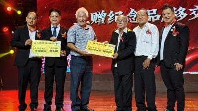 马永春湖洋仙溪郑氏家族会   筹教育金突破50万目标