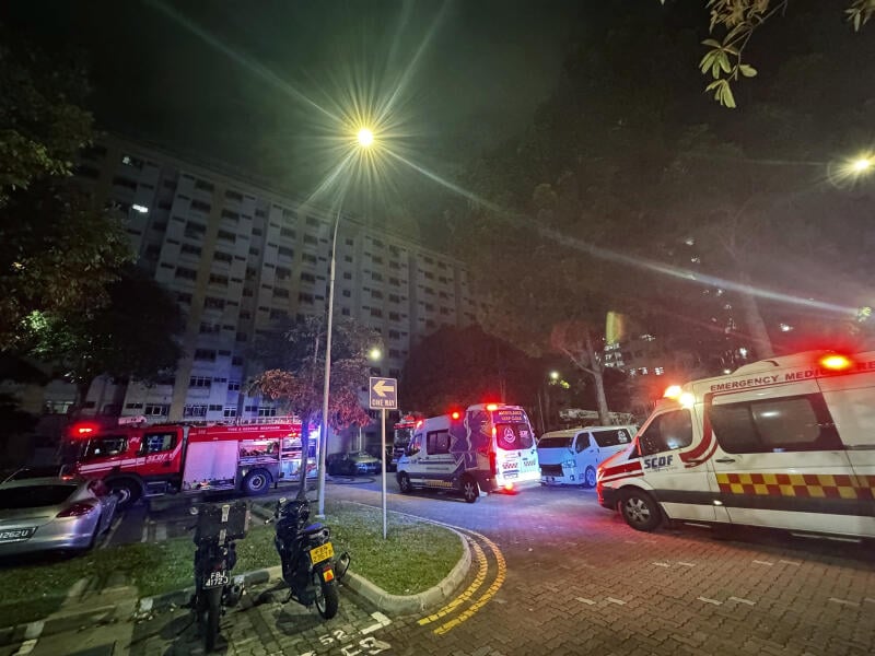 （已签发）柔：狮城二三事：废弃代步工具突起火 200居民急疏散