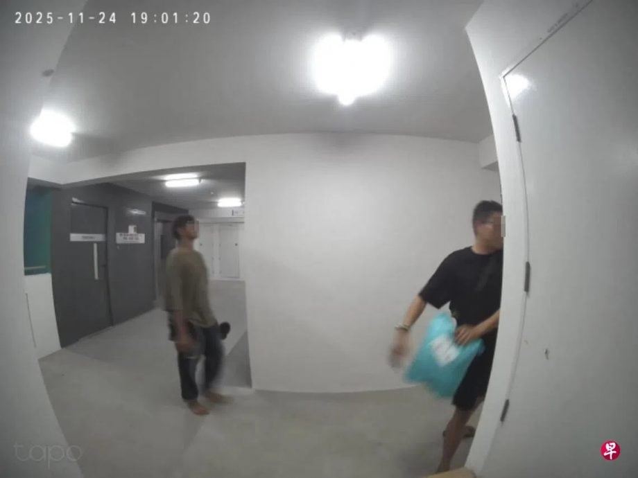 (已签发)柔:狮城二三事:网购亲子装送到家 三陌生人偷走包裹