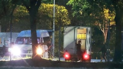 罗里非法卖柴油  1小时7车上门