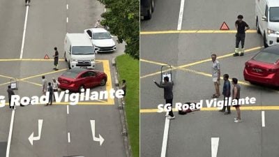 裕廊西致命车祸 七旬老妇身亡