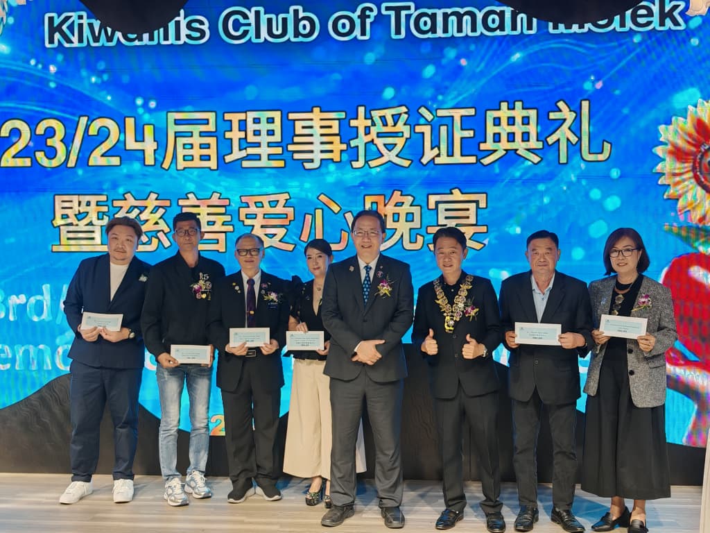 （已签发）柔：百合同济会授证新届理事   吴伟胜：续以助人精神服务社区