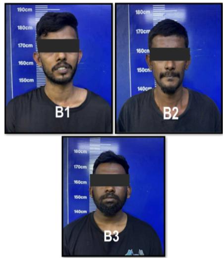 銮警破获4电缆偷窃案 捕3男起获1200令吉贼赃