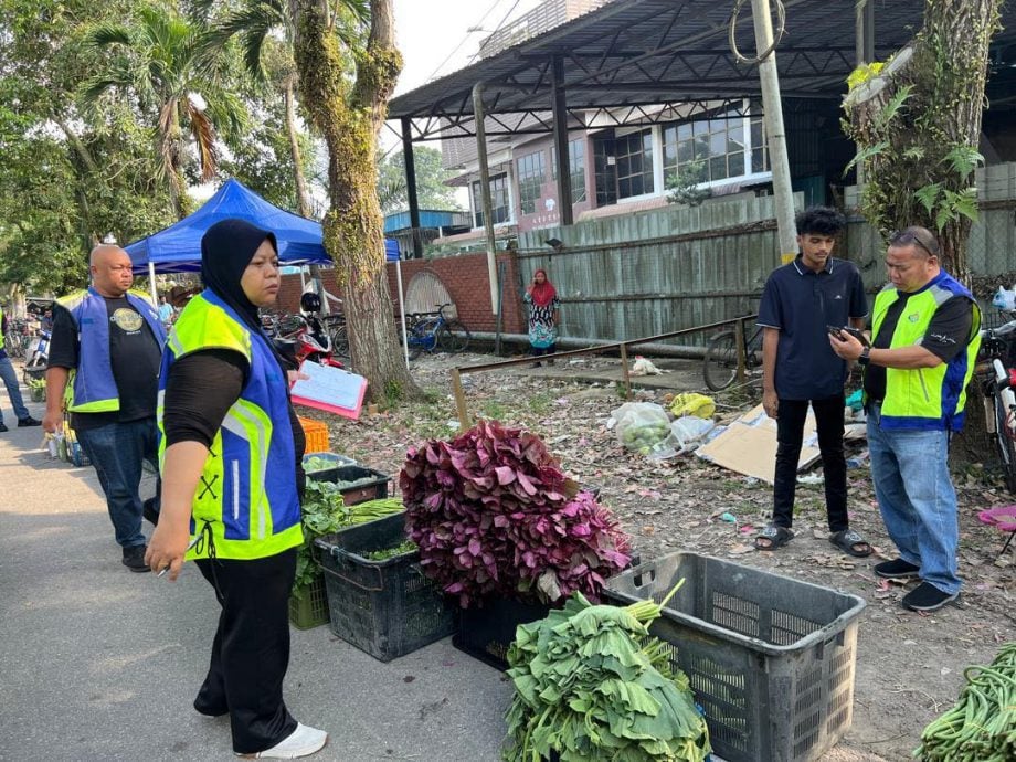 (已签发)柔:麻市会展开取缔 5业者被开罚单