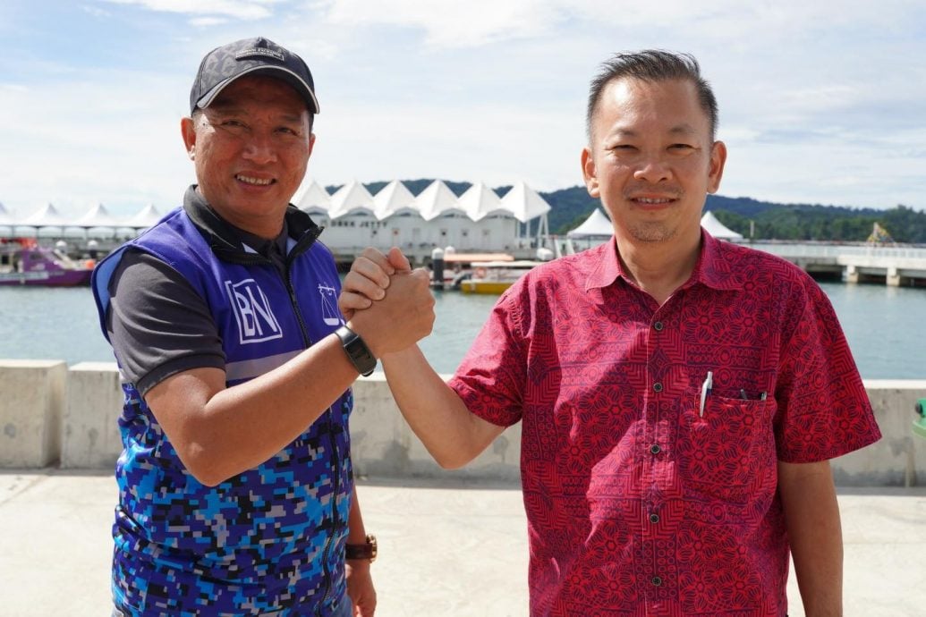 （版头）加雅岛成丹绒亚路风向标 民兴党希盟既争土著也争华裔票