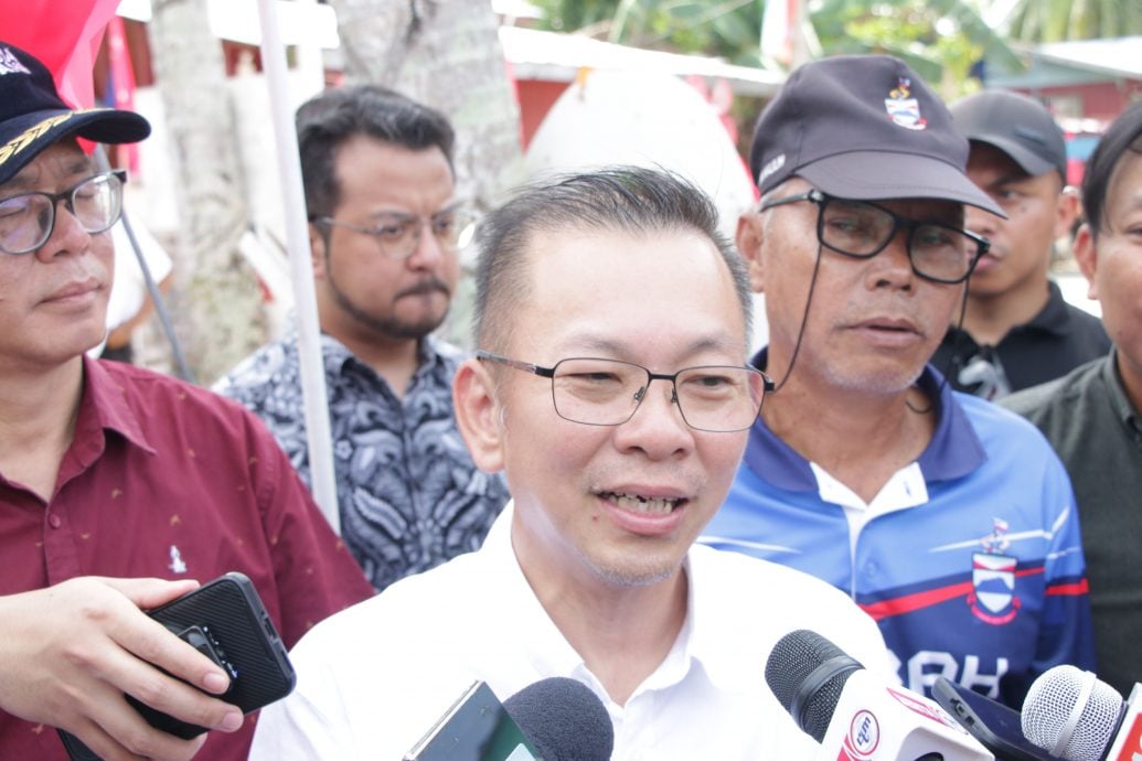 （陈泓缣）希盟周日推介沙选举竞选宣言  陈泓缣：中选后为加雅岛学生提供免费船运措施