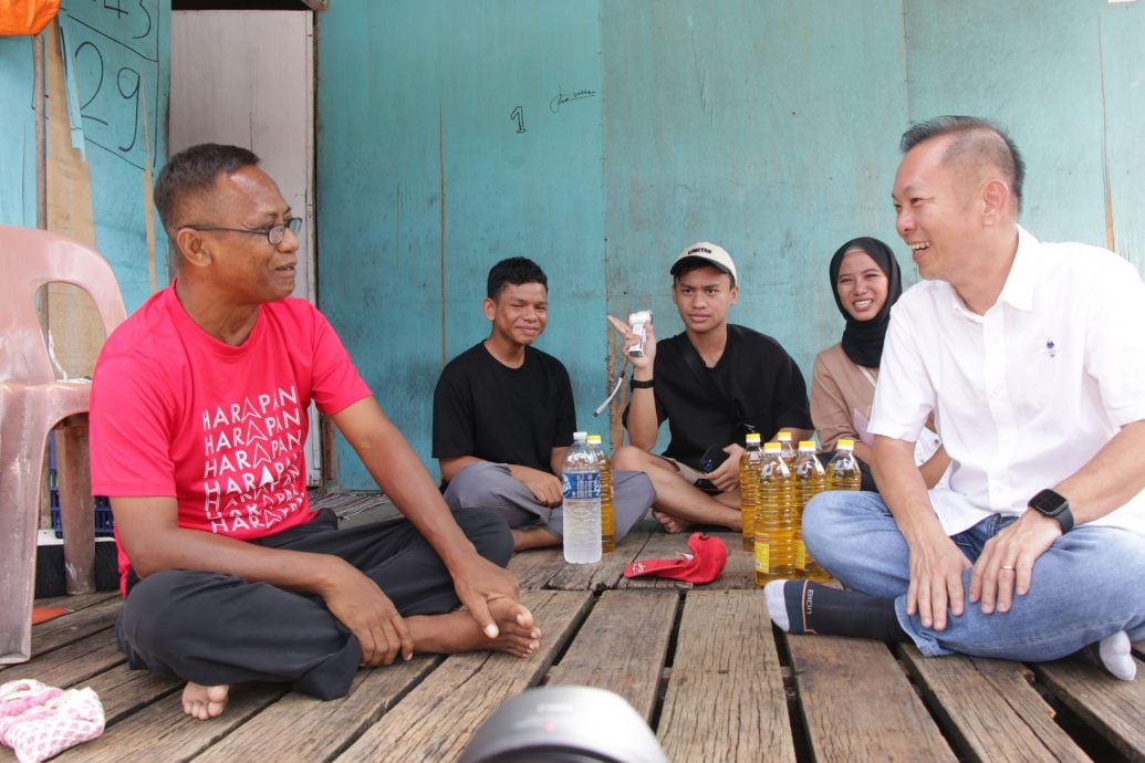 （陈泓缣）希盟周日推介沙选举竞选宣言  陈泓缣：中选后为加雅岛学生提供免费船运措施