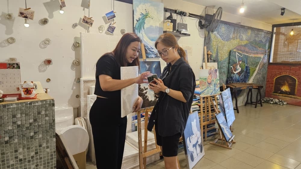 (预编27/11见报)星洲人VIP:三楼茶坊工艺画室/17图