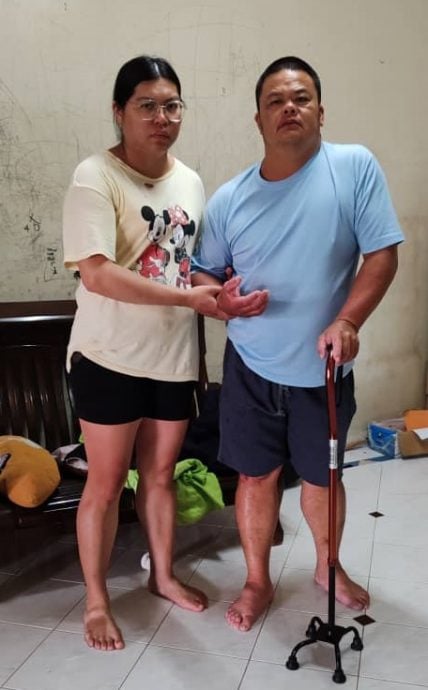 ：（已发布）文冬陈国松中风靠妻子养一家五口 2万令吉生活费已筹足