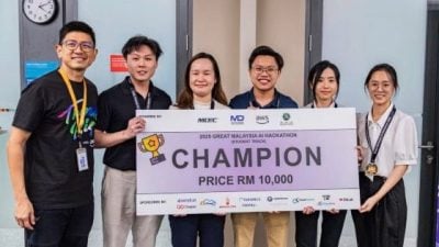 創新防災應用程式MySelamat 奪東盟最大AI黑客松冠軍