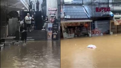 哥打峇鲁20游客受困合艾水灾 断电断讯靠面包充饥