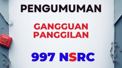 NSRC 997热线明早暂停服务两小时！民众届时若遇网络诈骗受促联络银行或报警