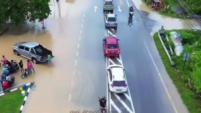 气象局预警强雨持续 灾情扩展至古邦巴素县 吉打388灾民未敢返家