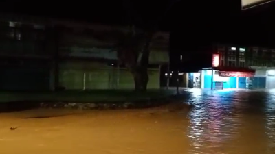 视频 | 林明山镇水灾 林明华小今起转上网课