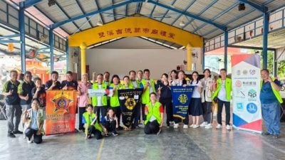 劳勿消防拯灾狮子会联办捐血运动    筹获76包血浆突破目标