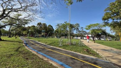 增添设施造新景观  BDC公园换新貌