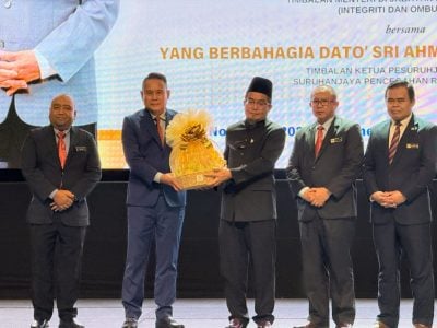 反贪会：过去5年37公仆获罪 . 砂贪污处于最低水平