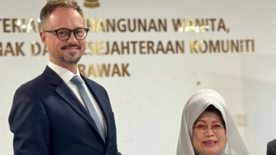 UNODC马代表团访砂妇女部  巩固反毒战略合作关系