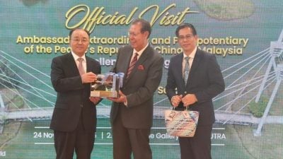 欧阳玉靖：大使馆愿效力 为砂大 中国高校搭桥