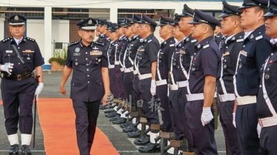 砂警总监：整体罪案下降 砂商业毒品案显著上升