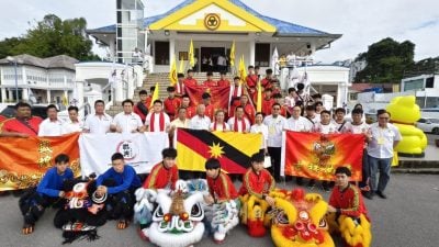 联兴武总3属会代表砂 征团结杯南狮传统赛