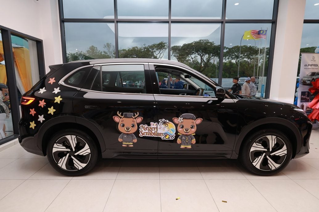 LHM Evolve公司赞助森旅游局宝腾e.MAS 7 作森旅游年官方用车