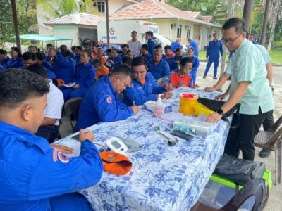 马鲁帝职场健康推广计划 . 宣导员工身强体健