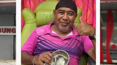 美里医院赞扬好榜样 . 热心男捐血136次