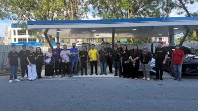 全砂最大 最高瓦数．美里建高速电动车充电站