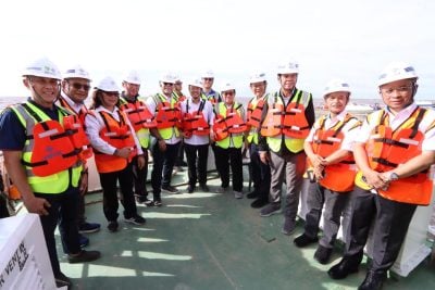 瓜拉峇南三角洲 . 航道疏浚启动