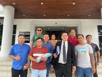 控非法侵入森林保护区 . 2本南男子不认罪