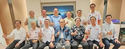 福联青11总团长晤李健聪   交流探讨培养青年领导层