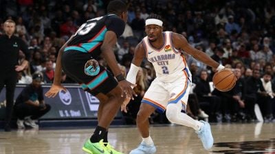 NBA|下半场强大火力打垮灰熊  雷霆本季率先夺第10胜