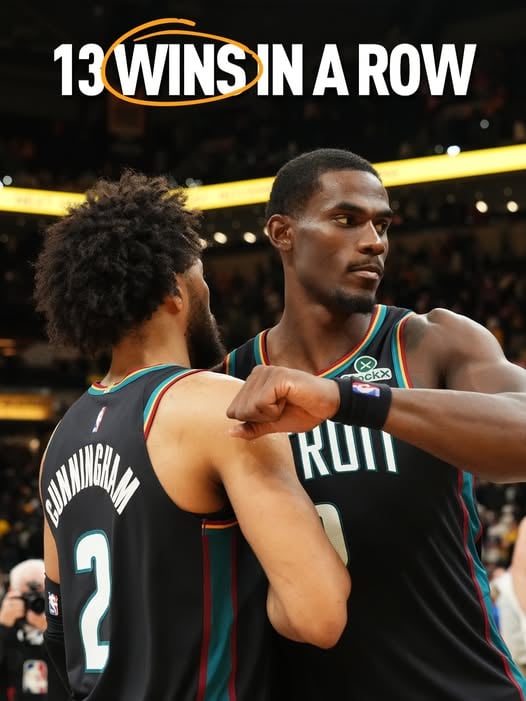 NBA|分夺13连胜与8连胜  活塞（暴龙）高歌猛进