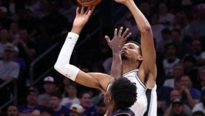 NBA|防得文班亚马怀疑人生  太阳斩断马刺5连胜