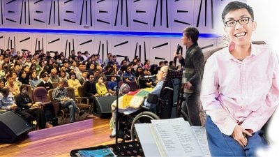 视频 | 用自身际遇鼓励坚持追梦 肌萎青年变激励讲师