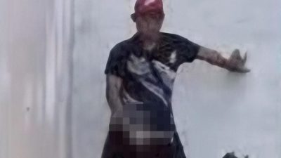 变态男组屋楼下裸露下体.诗巫再也居民吁警加强巡逻