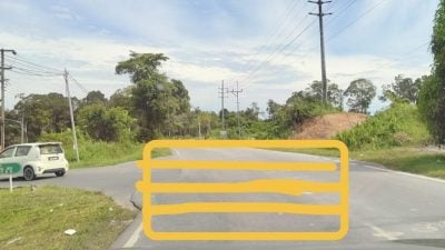 兰岛邦江再也车流量激增致隐患 . 居民促加强道路安全设施