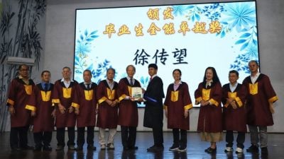 光民中学高三毕业礼|张泰卿勉励继续深造 留在诗巫也能读大学