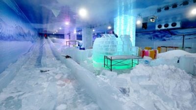 Sentra广场水上乐园吸睛  怡29日迎“冰雪世界”