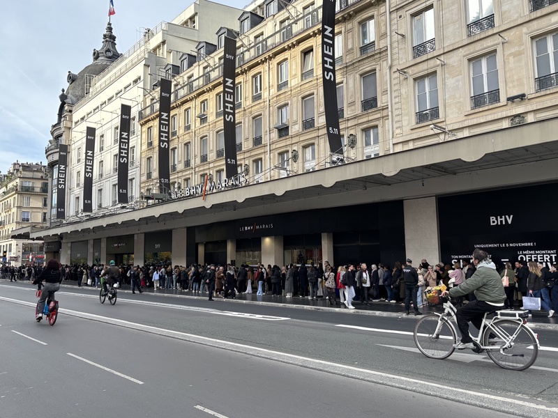 Shein涉情趣娃娃争议未歇 门市开幕巴黎人仍排长龙