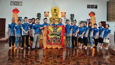 21狮队云集竞技 . 泗南狮争霸赛今开战